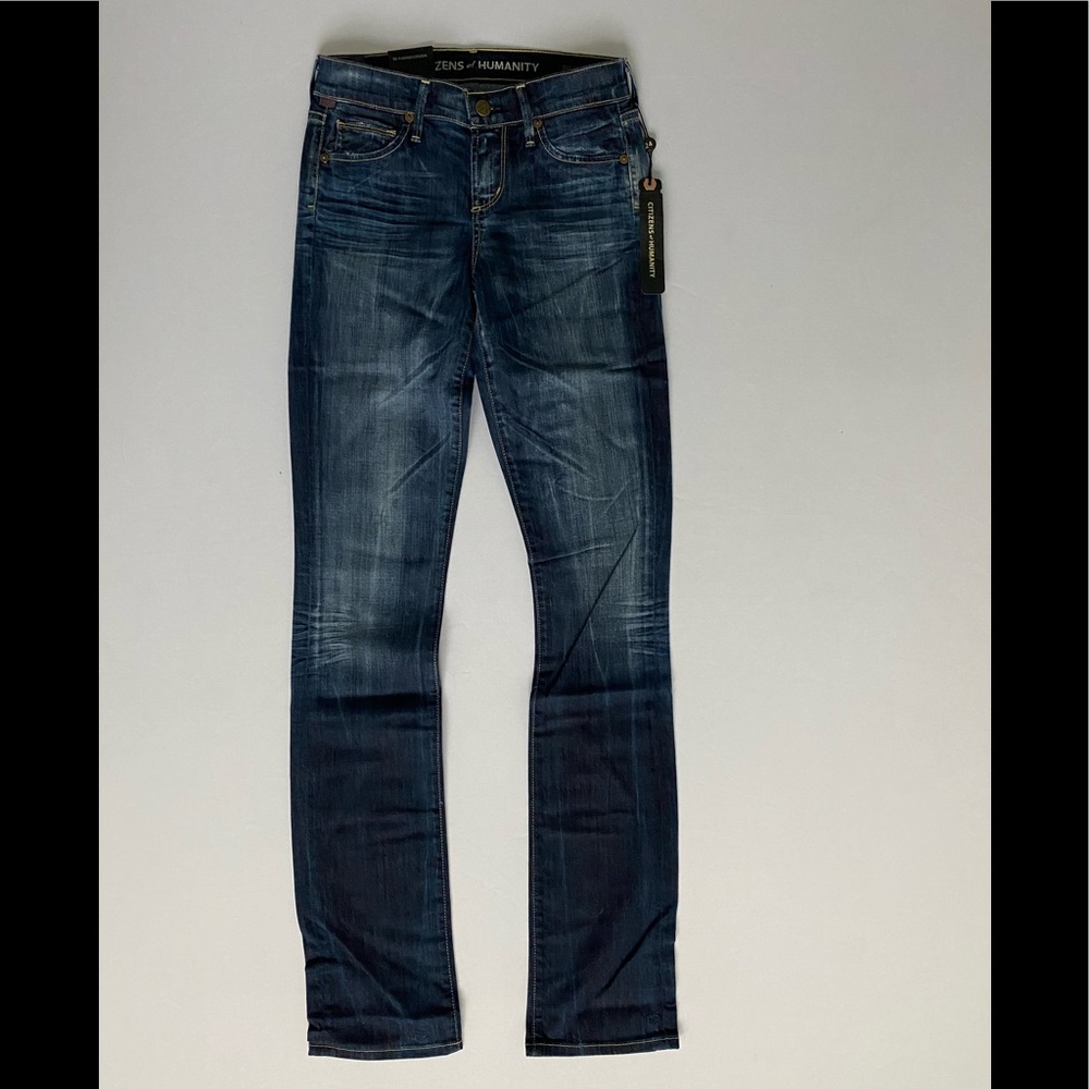 Citizens of Humanity Ava Straight Leg Jean Saint Wash